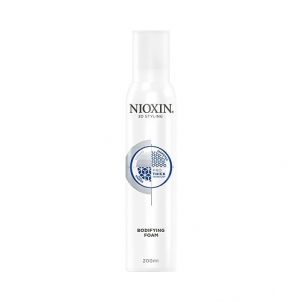 Plaukų putos Nioxin Fixation mousse for all hair types 3D Styling (Bodifying Foam) 200 ml Plaukų modeliavimo priemonės