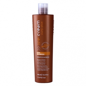 Plaukų šampūnas Inebrya Shampoo for Curly Hair or Hair after Permanent Ice Cream Curl y Plus ( Curl Shampoo) 300 ml Šampūnai plaukams