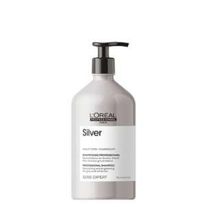 Plaukų šampūnas Loreal Professionnel Silver Shampoo for Gray and White Hair Magnesium Silver 500 ml