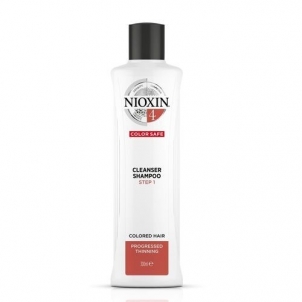 Plaukų šampūnas Nioxin Fine Shampoo for Coloring Shampoo System 4 (Color Save Shampoo) 300 ml