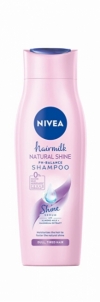 Plaukų šampūnas Nivea Caring Shampoo with Milk and Silk Proteins for Glossy Hair without Shine Hair milk Shine ( Care Shampoo) 400 ml