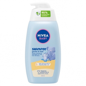Plaukų šampūnas Nivea Extra gentle shampoo for children Baby - 200 ml