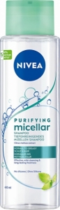 Plaukų šampūnas Nivea Refreshing micellar shampoo for normal to greasy hair (Micellar Shampoo) 400 ml Šampūnai plaukams