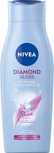 Plaukų šampūnas Nivea Shampoo for Dazzling Gloss Diamond Gloss 400 ml Šampūni