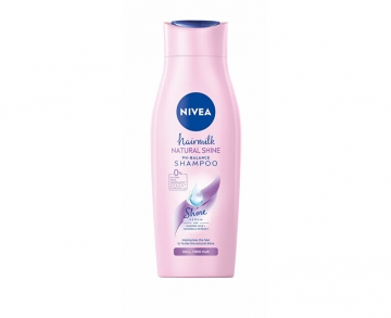 Plaukų šampūnas Nivea Wrinkle Shampoo with Milk and Silk Proteins for Tired Hair without Gloss Hair Milk Shine ( Care Shampoo) 250 ml