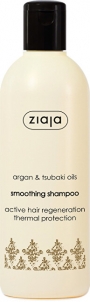 Plaukų šampūnas Ziaja Shining Shampoo for Dry and Damaged Hair Argan Oil ( Smoothing Shampoo) 300 ml Šampūnai plaukams