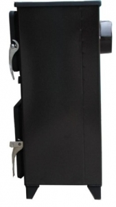 Plieninė krosnelė Thorma Filex-Hb, juodos spalvos