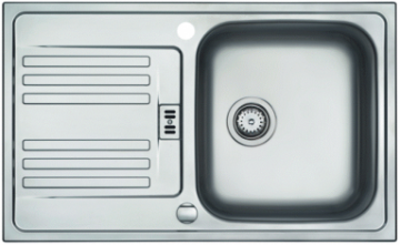 Plieninė plautuvė Franke Euroform, EFX 614-78 Nerudyjančio steel kitchen sinks
