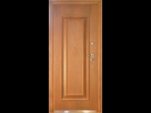 Steel doors FK 960x120x2050, golden oak colour Metal doors