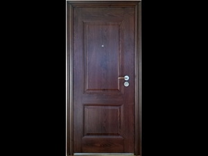 Tērauda durvis KS-M18 D96 2050 * 960 * 70 Golden Oak