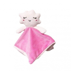 Pliušinis paklotėlis 25 cm, rožinis debesėlis Minkšti žaislai