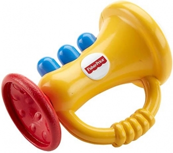 Погремушка-прорезыватель Fisher-Price Труба, DRF17 Toys for babies