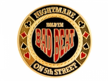 Pokerio kortų saugas „Bad Beat“