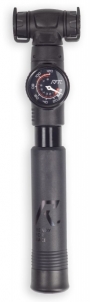 Pompa RFR plastic All in one Hi-Press/Vol Twist-Lock-Head su manometru Dviračio pompos