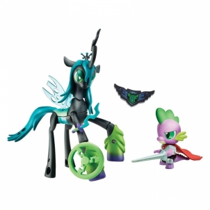 Ponis B6009 / B7298 My Little Pony Guardians of Harmony Queen Chrysalis v. Spike the Dragon
