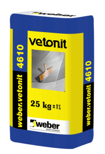 Weber Floor 4610 Industry top 4-15mm 25kg Levelling blends