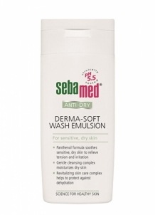 Prausimosi losjonas Sebamed Anti-Dry (Derma-Soft Wash Emulsion) 200 ml Dušo želė