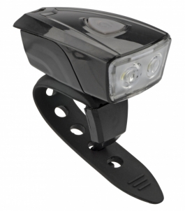Priekinė lempa Azimut Compact Double 50lm USB Apšvietimas dviračiams