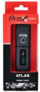 Priekinė lempa ProX Atlas 300Lm USB Apšvietimas dviračiams