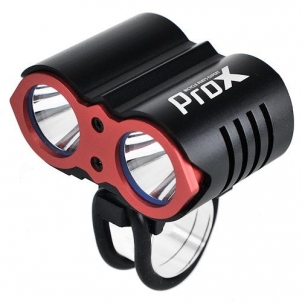 Priekinė lempa ProX Dual II Power 2xCREE / Lukturi velosipēdiem