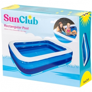 Pripučiamas baseinas - Sun Club, 262x175x50