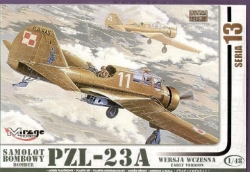PZL-23A Lenkijos bombonešis Klijuojami modeliai vaikams