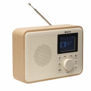 Radio Denver DAB-60LW Greenline Lightwood Radio receivers
