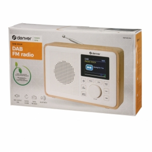 Radio Denver DAB-60LW Greenline Lightwood