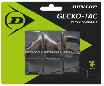 Raketės virš. apvija GECKO-TAC 3 vnt black Outdoor tennis accessories