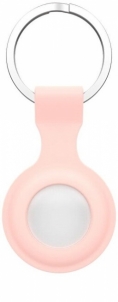 Raktų pakabukas Troli Light pink case for Apple AirTag Pink Key chains