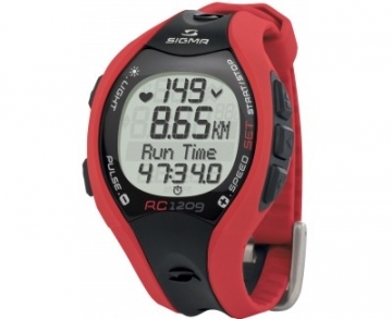 Wrist watch Sigma Sporttester RC 1209 Red