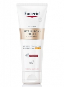Rankų kremas Eucerin Rejuvenating hand cream Hyaluron-Filler + Elasticity SPF 30 (Hand Cream) 75 ml Rankų priežiūros priemonės