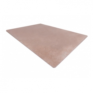 Rausvas kailio imitacijos kilimas POSH | 80x150 cm