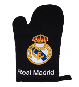 Real Madrid C.F. Virtuvės pirštinė (juoda)