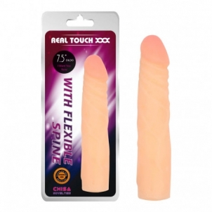 Real Touch XXX With Flexible Spine 7.5 inch Realistic phallus simulators
