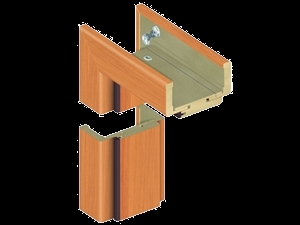 Adjustable door frame INVADO K70 075/094, oak (B224) with rims