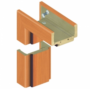 Adjustable door frame INVADO K70 075/094, oak (B224) with rims