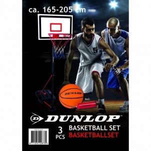 Reguliuojamas krepšinio rinkinys - DunLop, 3in1