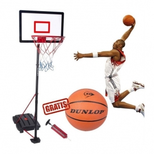 Reguliuojamas krepšinio rinkinys - DunLop, 3in1