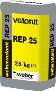 Betonas remontinis weber.vetonit REP 25+ antikorozinis 25kg
