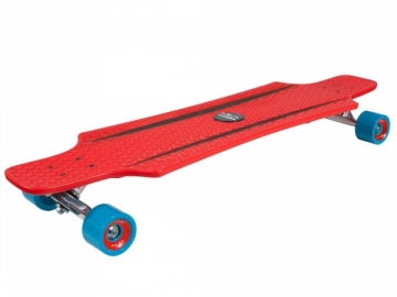 Riedlentė Longboard Hudora Cruiser Star, 91cm, Raudona Skateboards