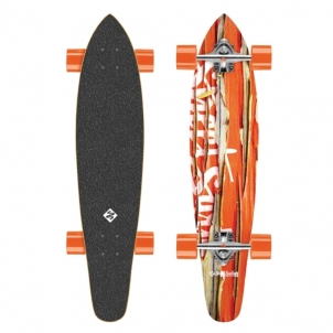 Skrituļdēlis Street Surfing Kicktail - Damaged Orange 36 Longboard