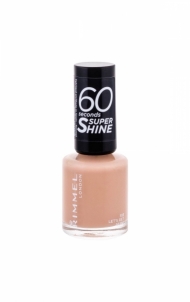 Rimmel London 60 Seconds Super Shine Nail Polish Cosmetic 8ml 513 Let´s Get Nude