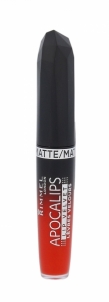 Rimmel London Apocalips Matte Lip Velvet Lacquer Cosmetic 5ml 405 Orange-Ology