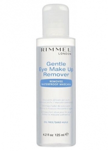 Rimmel London Gentle Eye Make Up Remover Cosmetic 125ml Facial cleansing