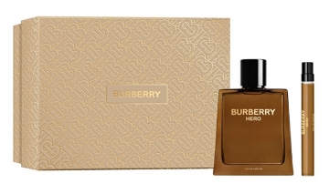 Rinkinys: kvepalai Burberry Burberry Hero - EDP ​​100 ml + EDP 10 ml Kvepalų ir kosmetikos rinkiniai