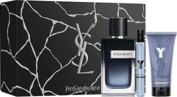 Rinkinys: kvepalai Yves Saint Laurent Y - EDP 100 ml + dušo želė 50 ml + EDP 10 ml Smaržu un kosmētikas komplekti