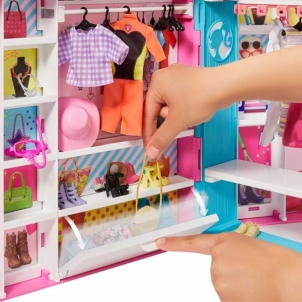 Rinkinys lėlės Barbės rūbų spinta GBK10 Barbie Dream Closet