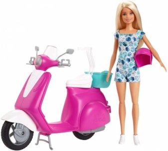 Rinkinys GBK85 Mattel Barbie Doll & Scooter
