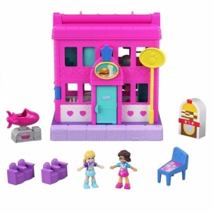 Rinkinys GGC29 Mattel Figures set Polly Pocket Pollyville Arcade Playset